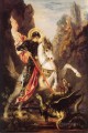 san jorge Simbolismo bíblico mitológico Gustave Moreau